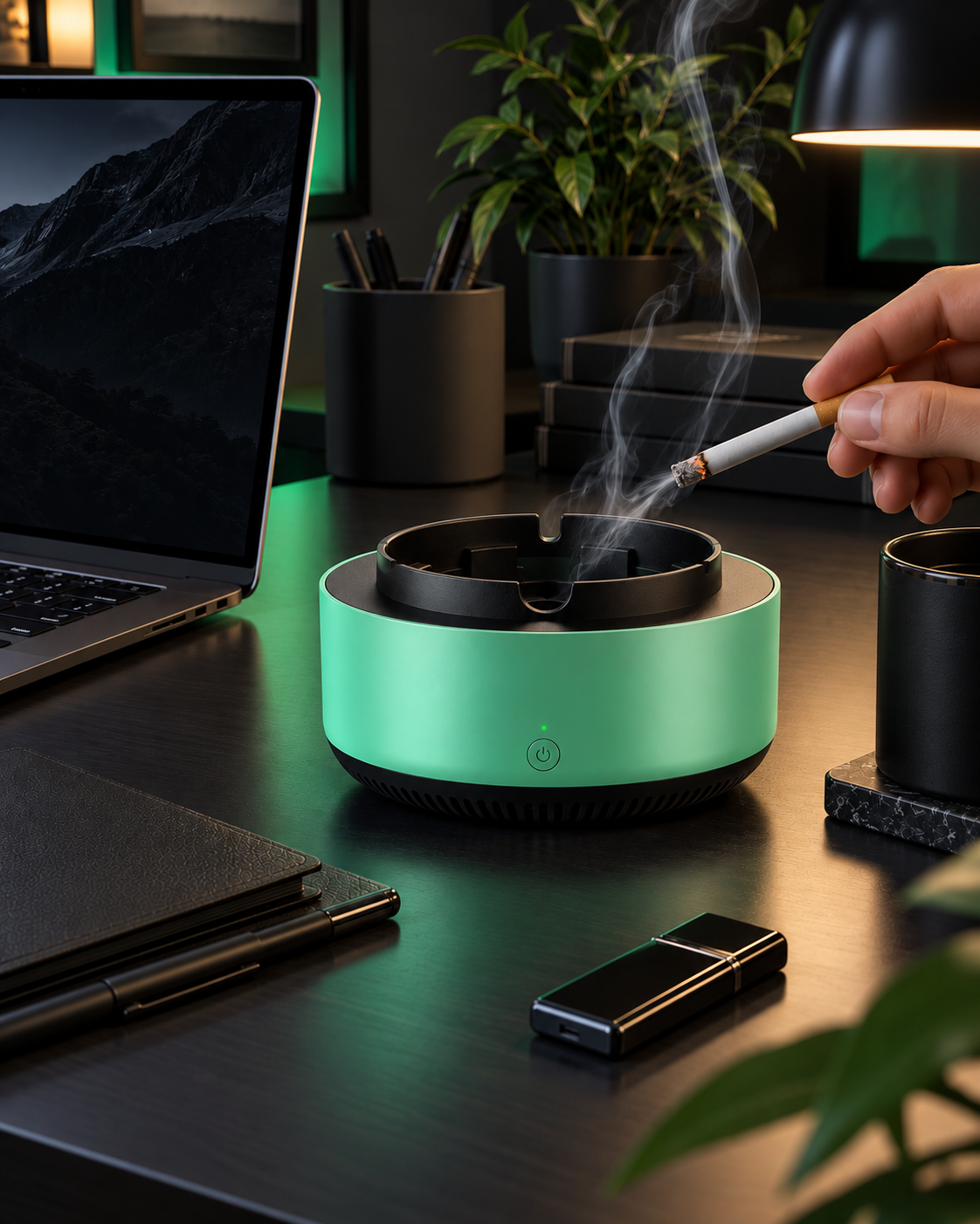 Smart Smokeless Ashtray